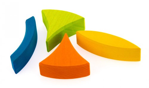 Конструктор деревянный Nic Цветок NIC523062