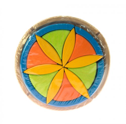 Конструктор деревянный Nic Цветок NIC523062