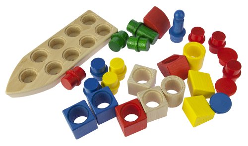 Конструктор дерев'яний Nic Кораблик NIC2131