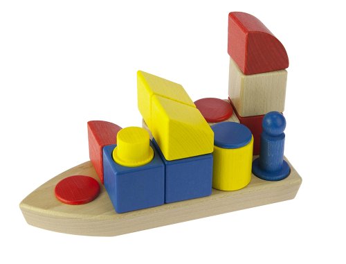 Конструктор дерев'яний Nic Кораблик NIC2131