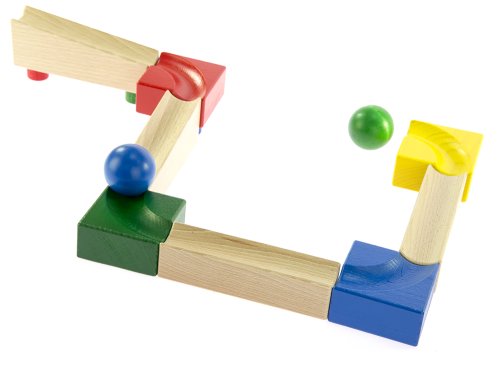 Конструктор дерев'яний Nic Кулькова дорога Початковий набір NIC2180