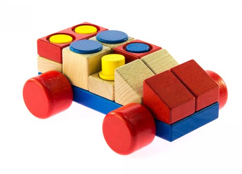 Конструктор дерев'яний Nic Машинка NIC2141