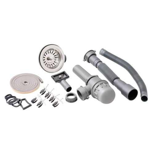 Кухонна мийка Qtap 7843 Satin 0,8 мм (QT7843SAT08)