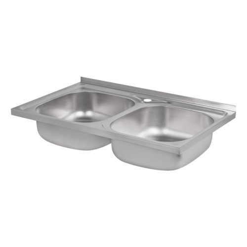 Кухонная мойка Lidz 5080 Decor 0,8мм (LIDZ5080DEC08)