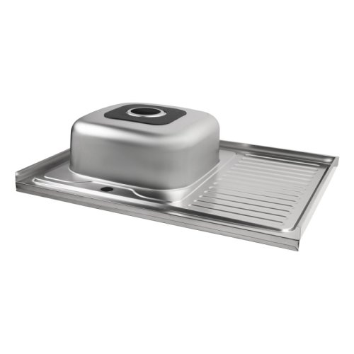 Кухонная мойка Lidz 6080-L Decor 0,8мм (LIDZ6080LDEC08)