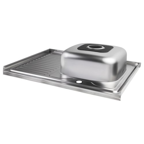 Кухонная мойка Lidz 6080-R Decor 0,8мм (LIDZ6080RDEC08)