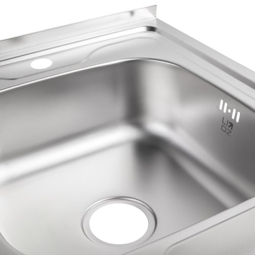 Кухонная мойка Lidz 6080-R Decor 0,8мм (LIDZ6080RDEC08)