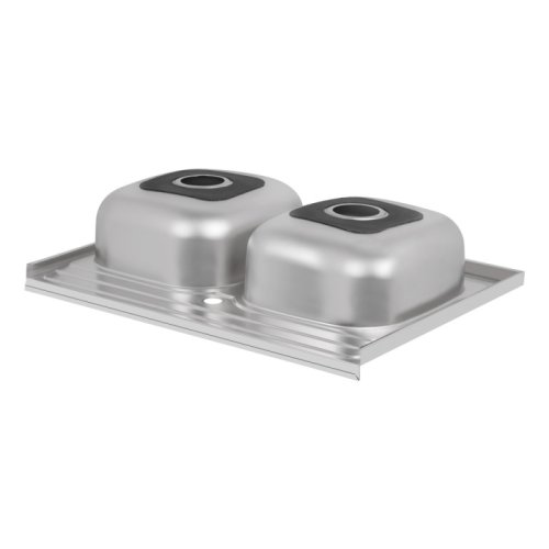 Кухонная мойка Lidz 6080 Satin 0,8мм (LIDZ6080DBSAT8)