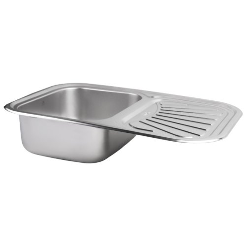 Кухонная мойка Lidz 7549 Satin 0,8мм (LIDZ7549SAT8)