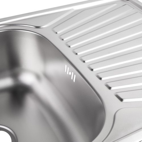 Кухонная мойка Lidz 7549 Micro Decor 0,8мм (LIDZ7549MICDEC)