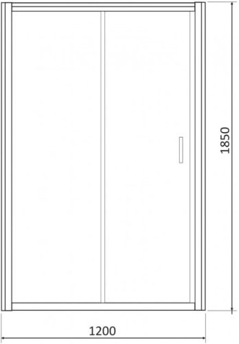 Душевые двери Rozzy Jenori 120RZ080