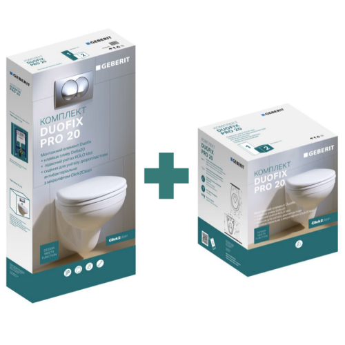 Унитаз с инсталляцией Geberit Duofix Pro 20 118.315.21.1