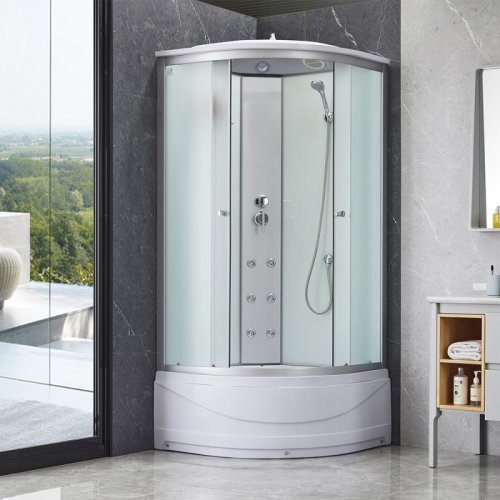 Гидромассажный бокс Lidz Tani SBM90x90.SAT.HIGH.FB Fabric (LTSBM9090SATHIGHFB)