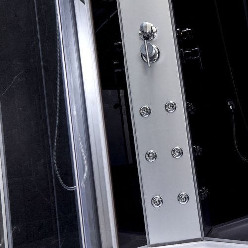 Гідромасажний бокс Lidz Tani SBM120x80L.SAT.HIGH.GR (LTSBM12080LSATHIGHGR)