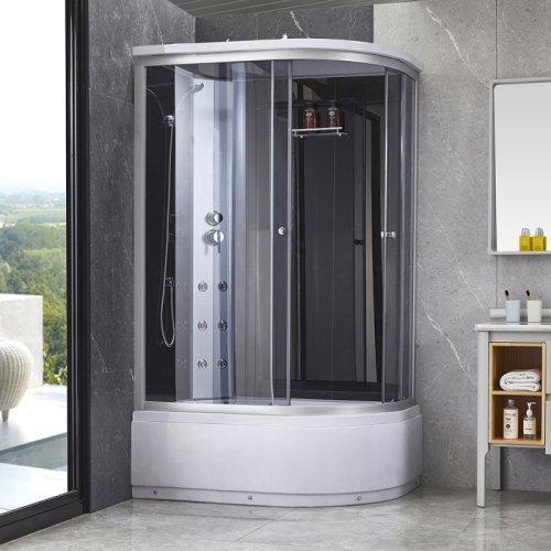 Гідромасажний бокс Lidz Tani SBM120x80L.SAT.HIGH.GR (LTSBM12080LSATHIGHGR)