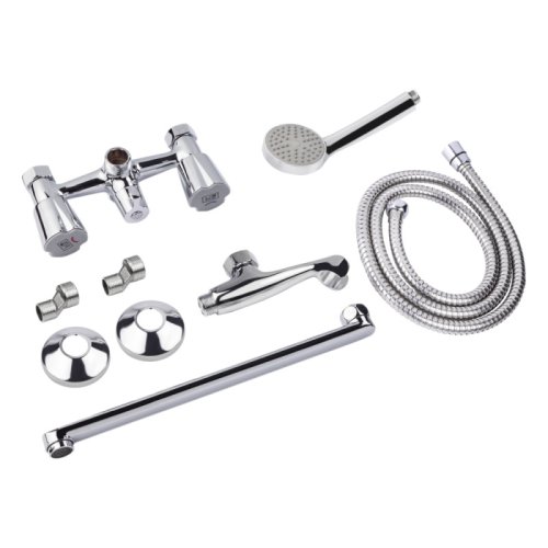 Смеситель для ванны Lidz (CRM) Mix 17 140