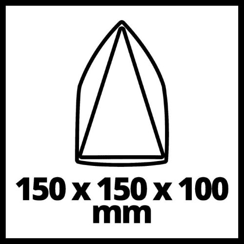 Шліфмашина вібраційна Einhell TE-OS 18/150 Li - Solo