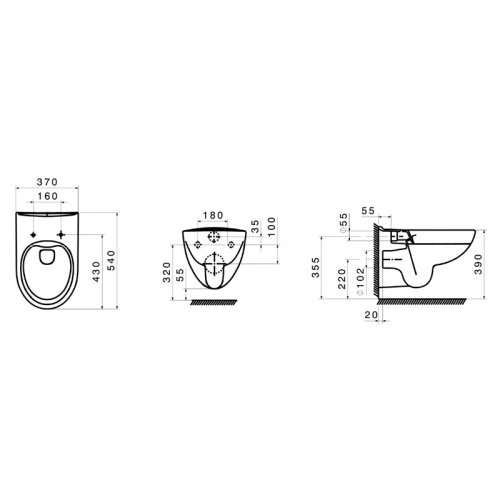 Комплект инсталляция 4 в 1 Grohe Rapid SL с унитазом Roca Victoria