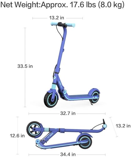 Электросамокат Ninebot by Segway E8 Blue