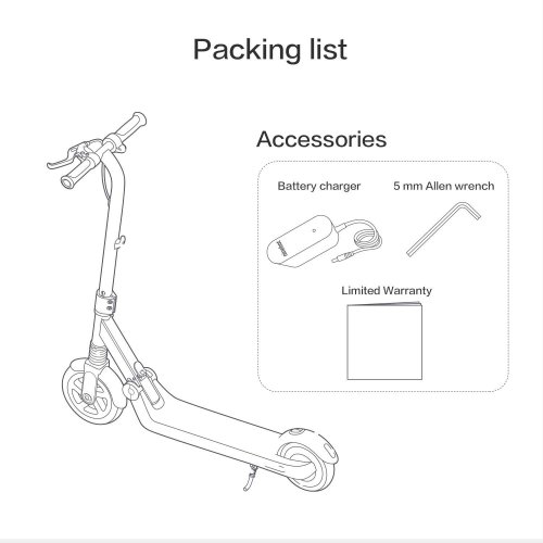 Электросамокат Ninebot by Segway E8 Blue