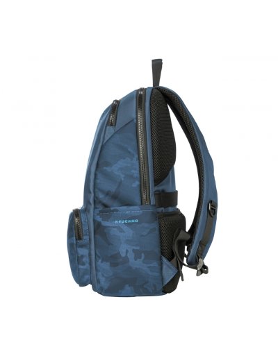 Рюкзак Tucano Terras Camouflage 15.6" синий