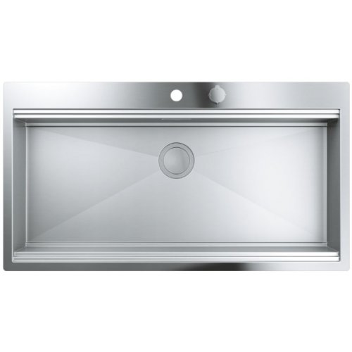 Кухонная мойка Grohe Sink K800 31586SD0 со смесителем Grohe Eurosmart Cosmopolitan