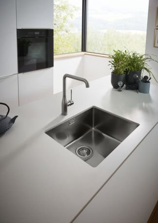 Кухонна мийка Grohe Sink K700 Undermount 31574AL0 зі змішувачем Grohe Minta 32168000