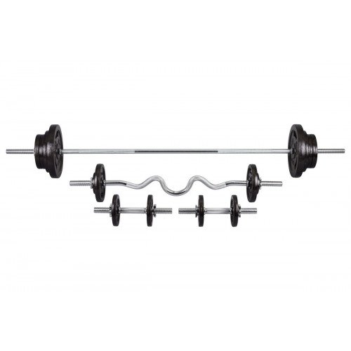 Набір Hop-Sport Strong 129кг з лавкою HS-1065 + пульт (парта)