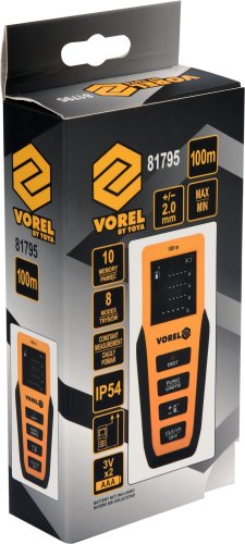 Дальномер лазерный VOREL 81795