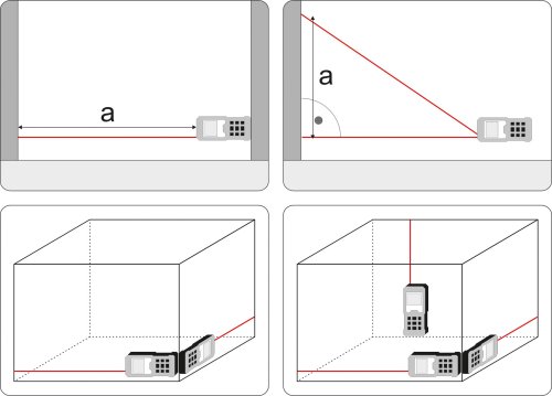 Дальномер лазерный VOREL 81794