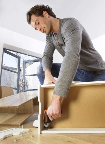 Отвертка аккумуляторная Black+Decker BCF611CK