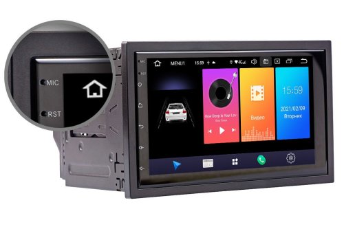 Автомагнитола 2 DIN Phantom DVA-7133