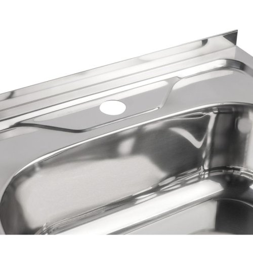 Кухонная мойка Lidz 6060-R Polish 0,6мм (LIDZ6060RPOL06)