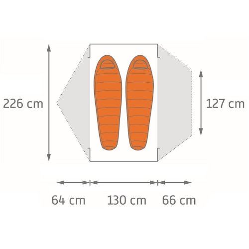 Палатка Kelty Gunnison 2 w/Footprint