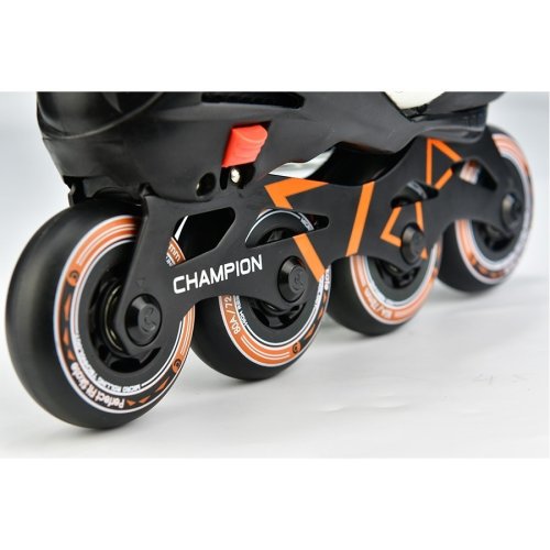 Роликові ковзани Micro Champion orange-black 37-40