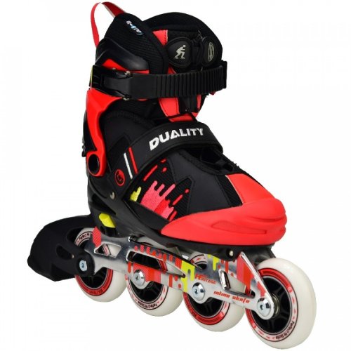 Роликовые коньки Micro Duality red-black 33-36