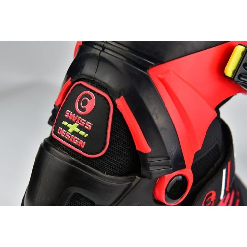 Роликовые коньки Micro Duality red-black 33-36