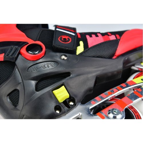 Роликовые коньки Micro Duality red-black 33-36