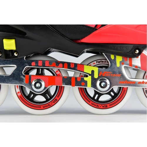 Роликові ковзани Micro Duality red-black 37-40