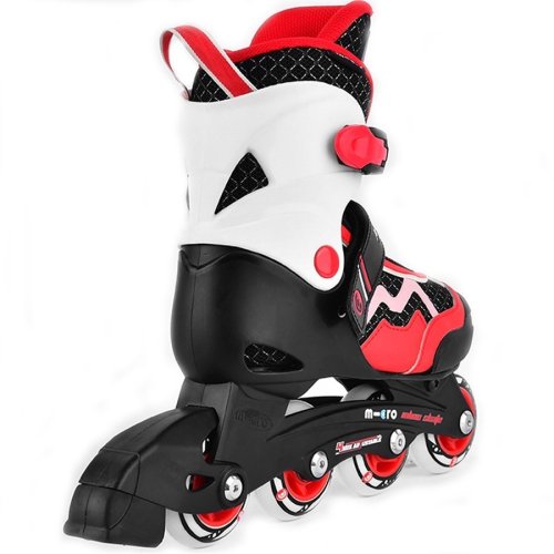 Роликовые коньки Micro Majority red-black 27-30