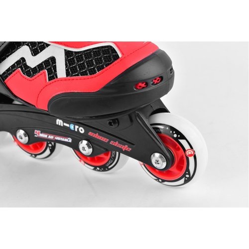 Роликовые коньки Micro Majority red-black 27-30