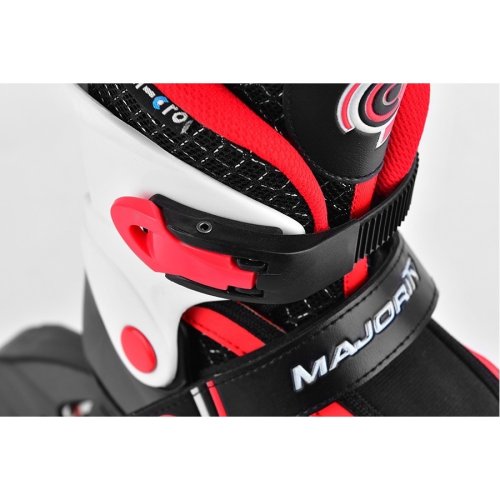 Роликовые коньки Micro Majority red-black 27-30
