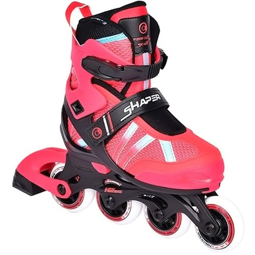 Роликові ковзани Micro Shaper red-black 29-32