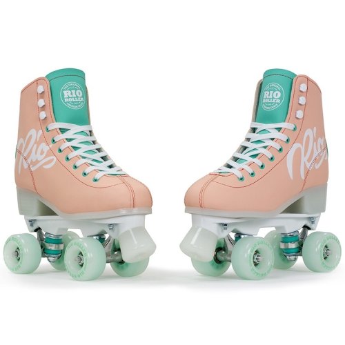 Роликовые коньки Rio Roller Script peach-green 38.0
