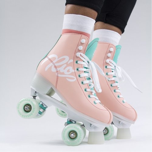 Роликовые коньки Rio Roller Script peach-green 38.0