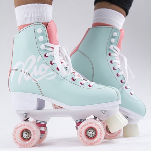 Роликовые коньки Rio Roller Script teal-coral 38.0