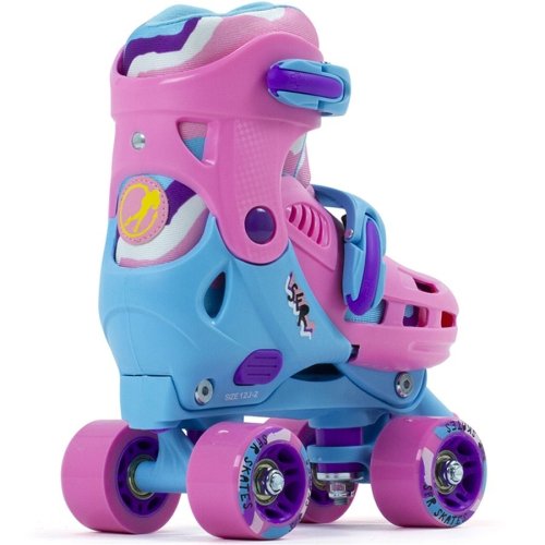 Роликовые коньки SFR Hurricane III pink-blue 30.5-34