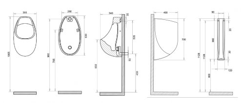 Писсуар VOLLE Virgo 13-23-588T