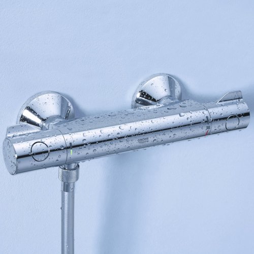 Смеситель для душа Grohe Grohtherm 800 с душевым гарнитуром Grohe Rainshower Smartactive 150