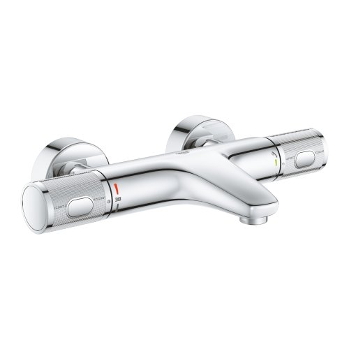 Смеситель для ванны Grohe Grohtherm 1000 Performance с душевым гарнитуром Grohe Rainshower Smartactive 130